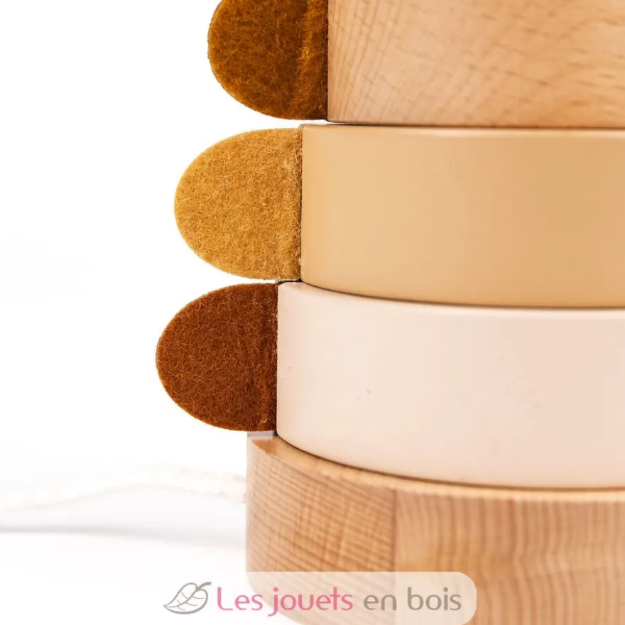 Empilable en bois Girafe Léonie - Egmont Toys