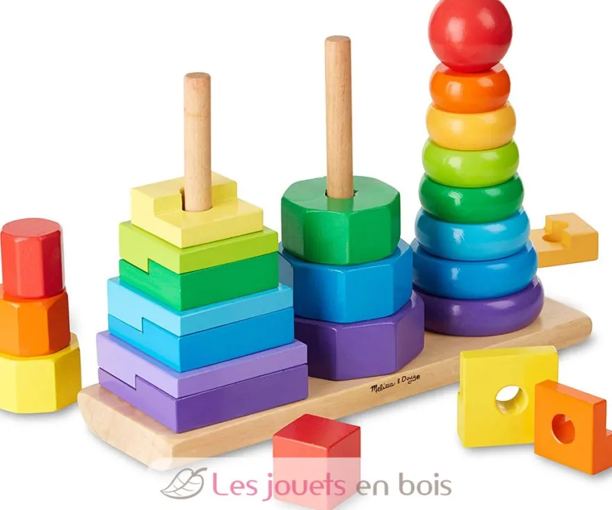 Empilable géométrique - Melissa & Doug