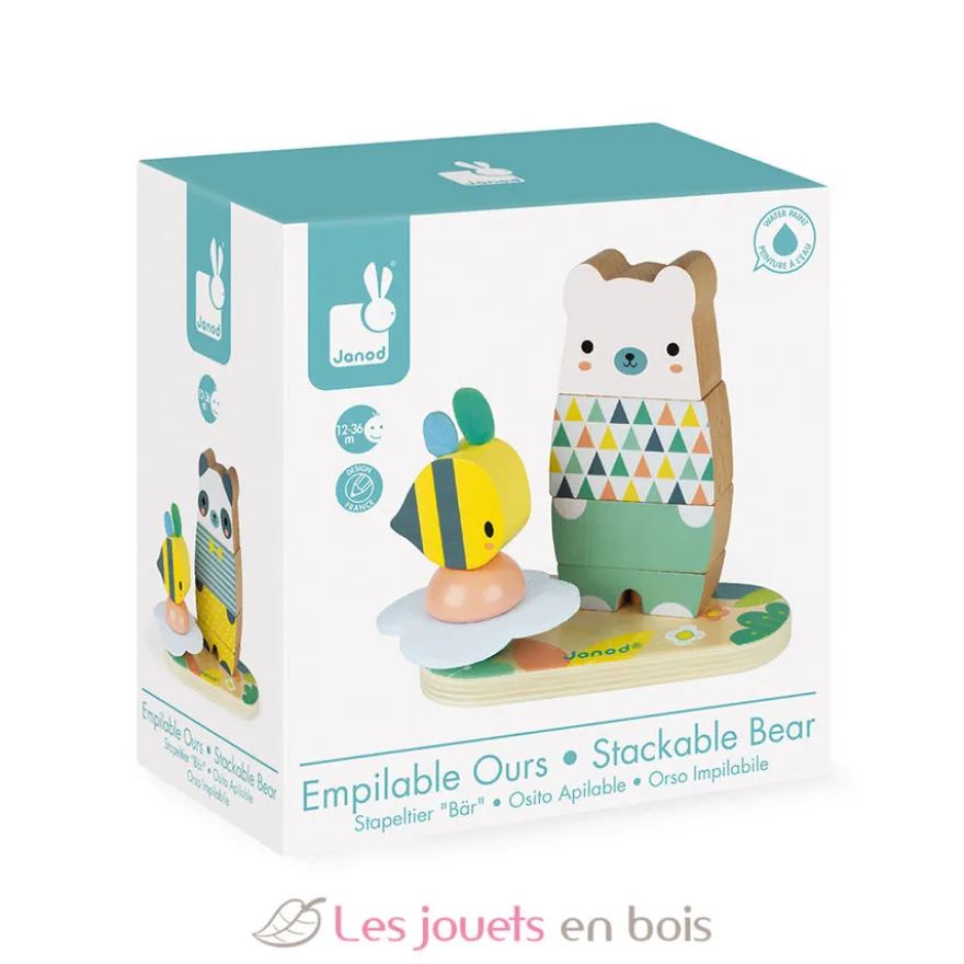 Empilable Ours Pure - Janod