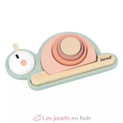 Empilable sensoriel Escargot Sweet Cocoon - Janod