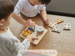 Empilages géométriques Tendresse - Plan Toys