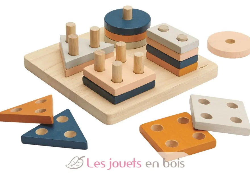 Empilages géométriques Tendresse - Plan Toys
