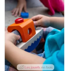 Empil'eléphants jeu d'équilibre en bois - Selecta