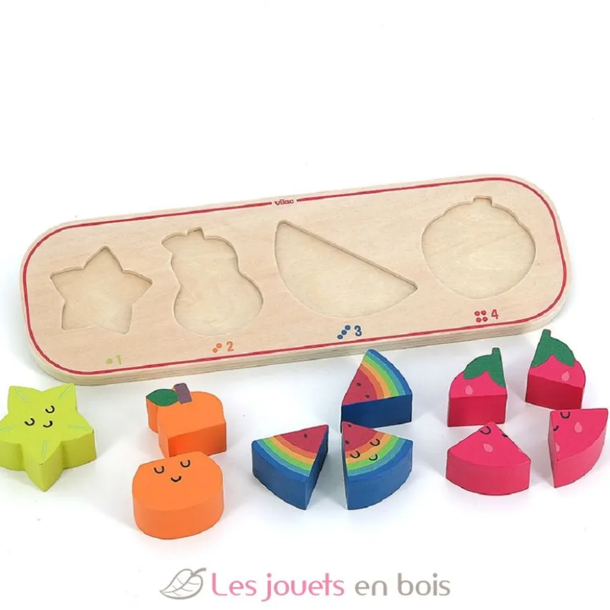 Encastrement 1, 2, 3 et 4 fruits - Vilac