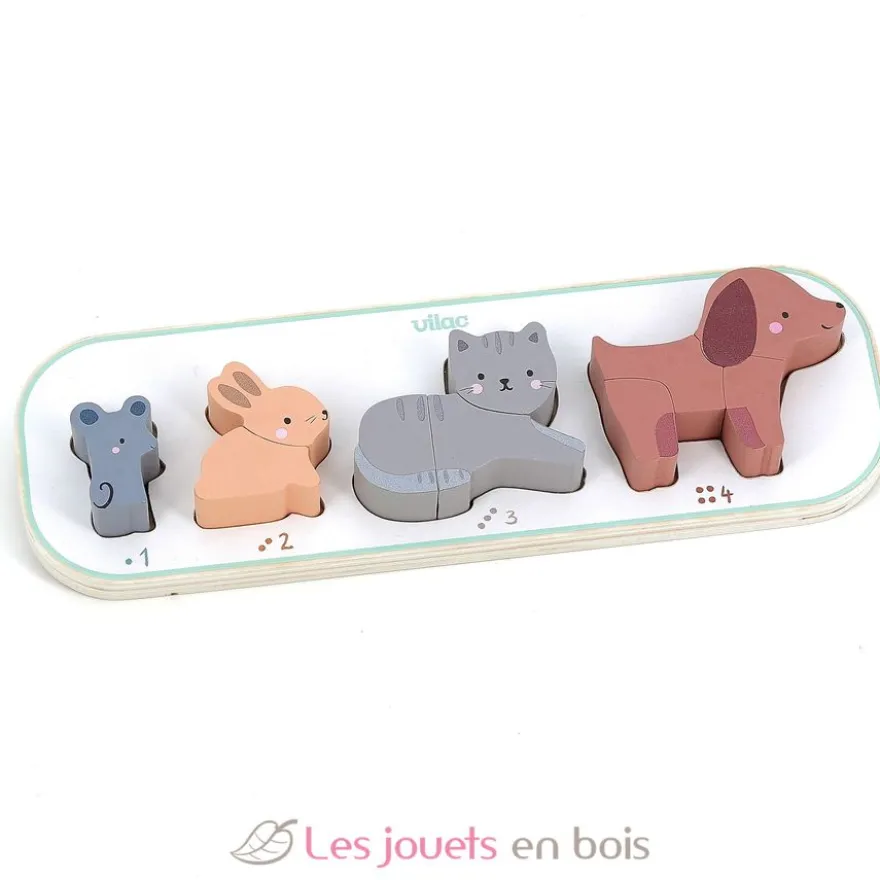Encastrement J’apprends à compter les animaux - Vilac