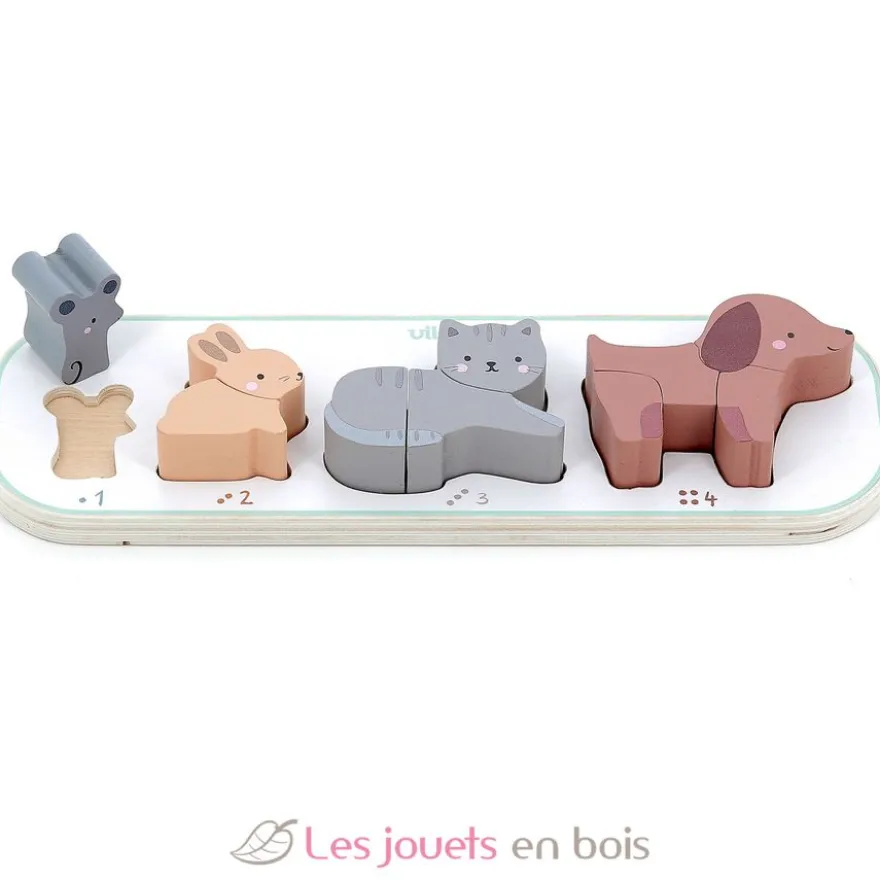 Encastrement J’apprends à compter les animaux - Vilac