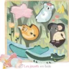 Encastrement tactile Jungle - Vilac