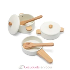 Ensemble de casseroles en bois - New Classic Toys