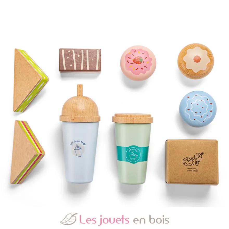 Ensemble de jeu avec café à emporter - New Classic Toys