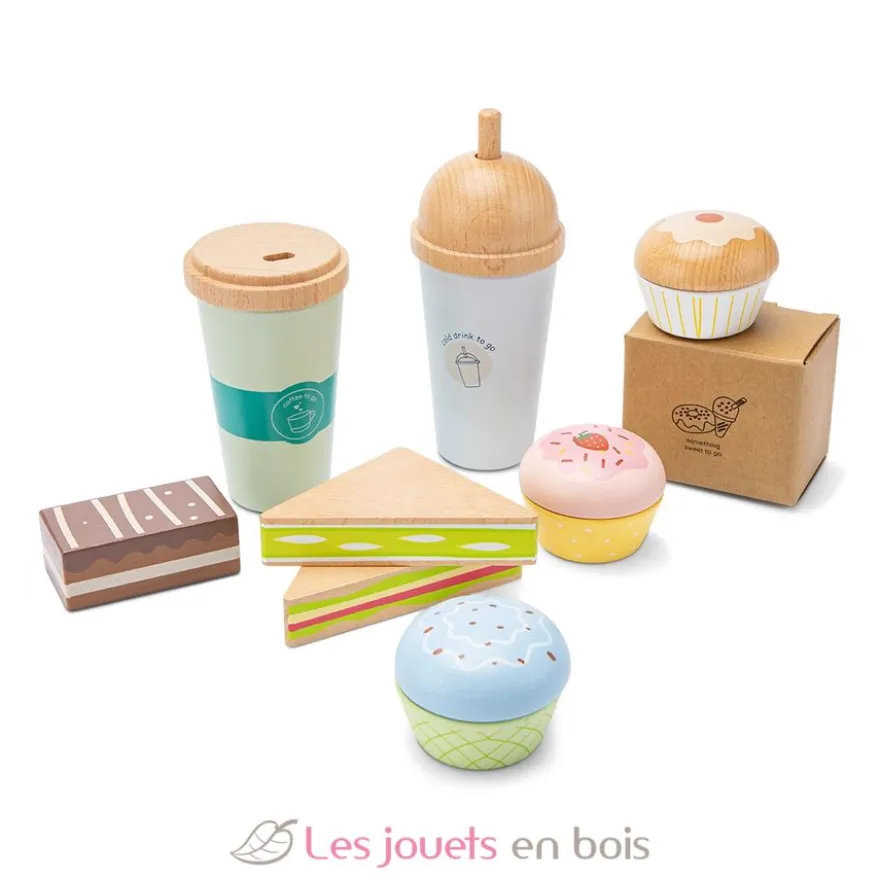 Ensemble de jeu avec café à emporter - New Classic Toys