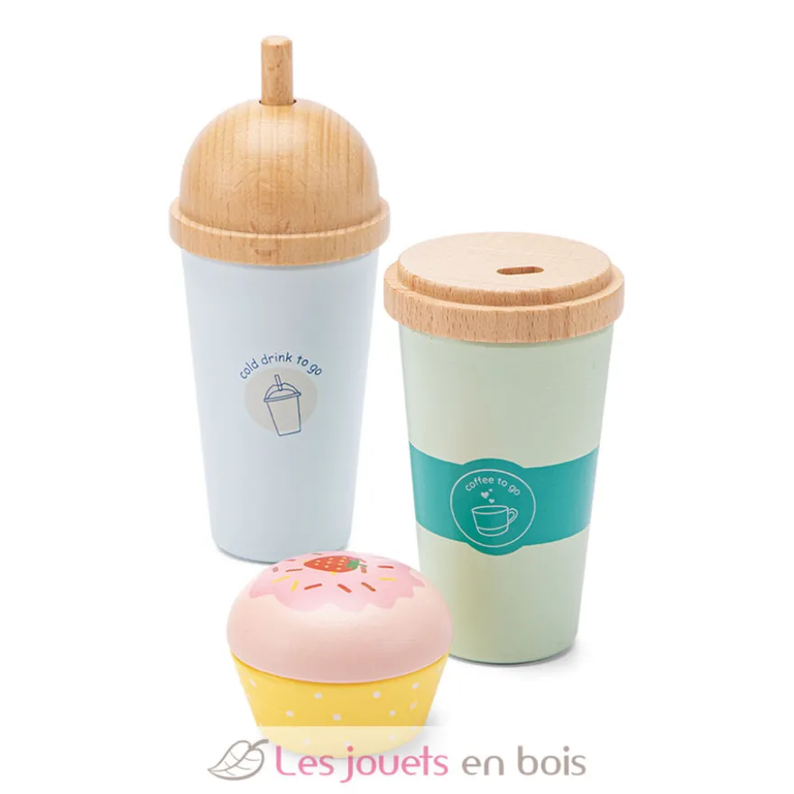 Ensemble de jeu avec café à emporter - New Classic Toys
