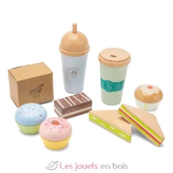 Ensemble de jeu avec café à emporter - New Classic Toys