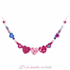 Ensemble de perles en bois Petits Cœurs - Melissa & Doug