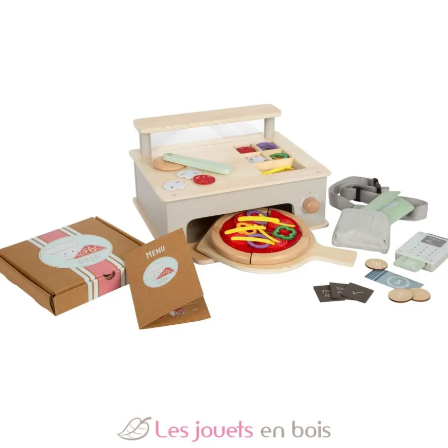 Ensemble de pizzeria en bois - Small Foot company