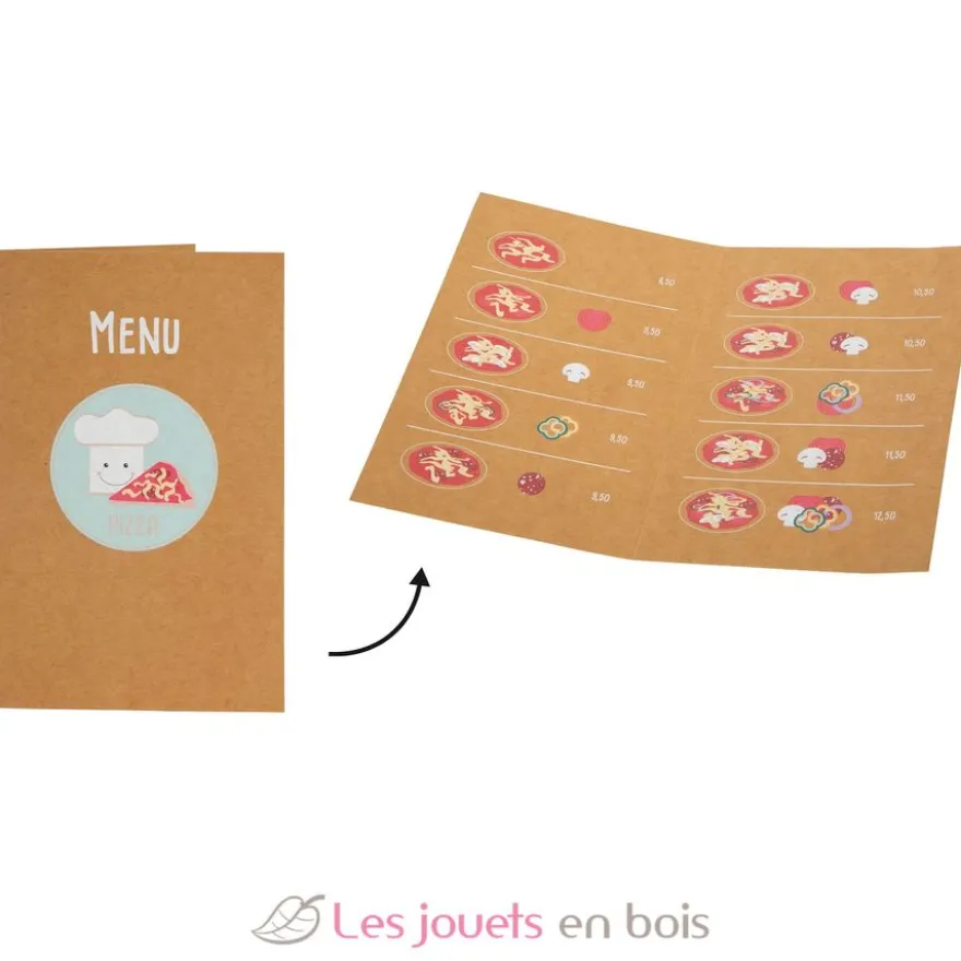 Ensemble de pizzeria en bois - Small Foot company
