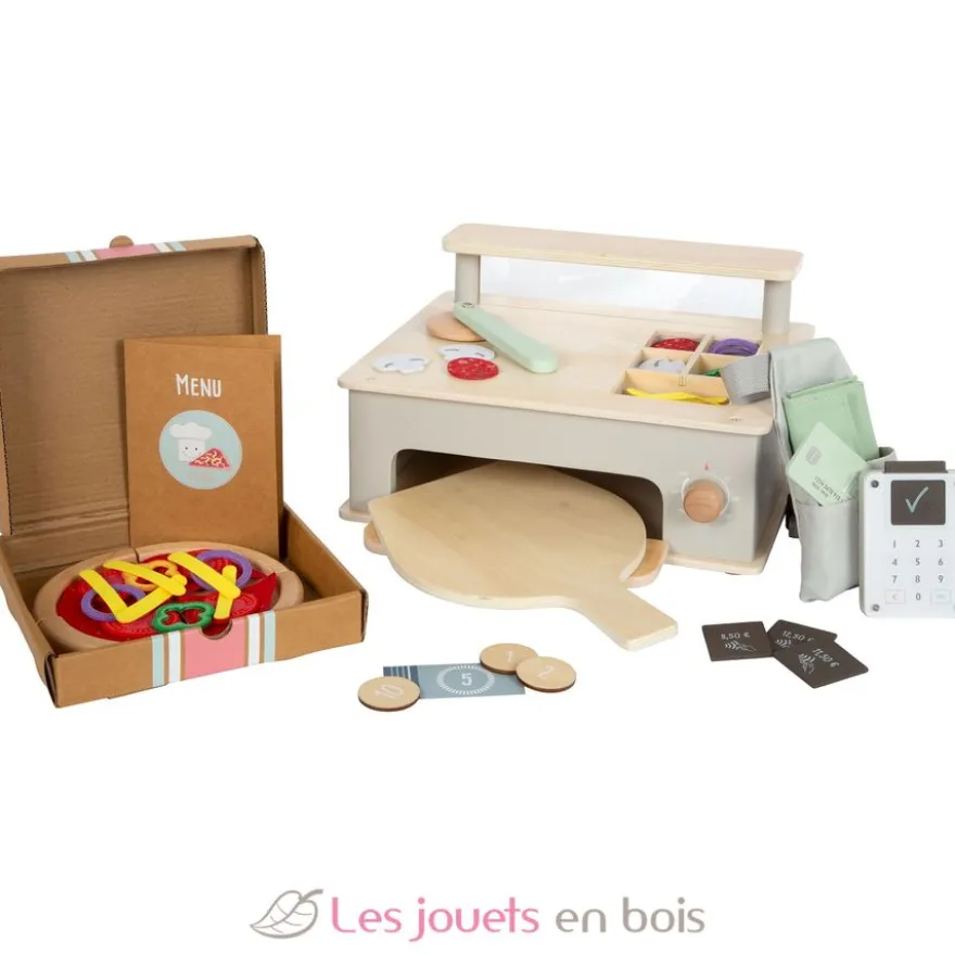 Ensemble de pizzeria en bois - Small Foot company