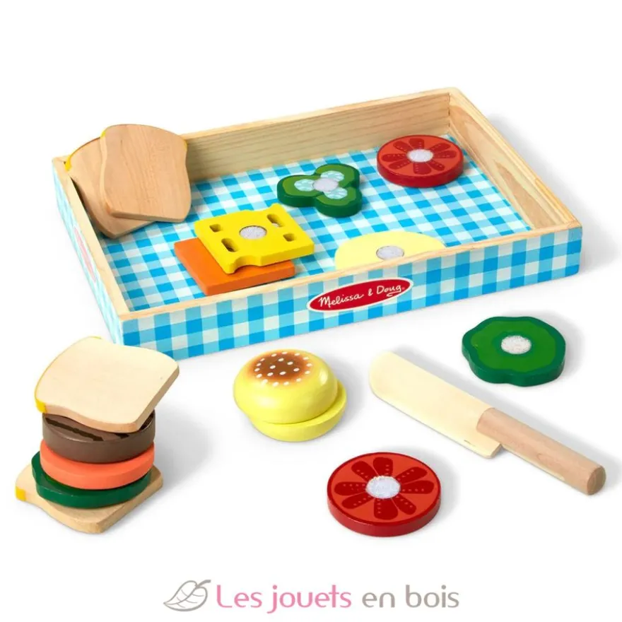 Ensemble de préparation de sandwichs - Melissa & Doug