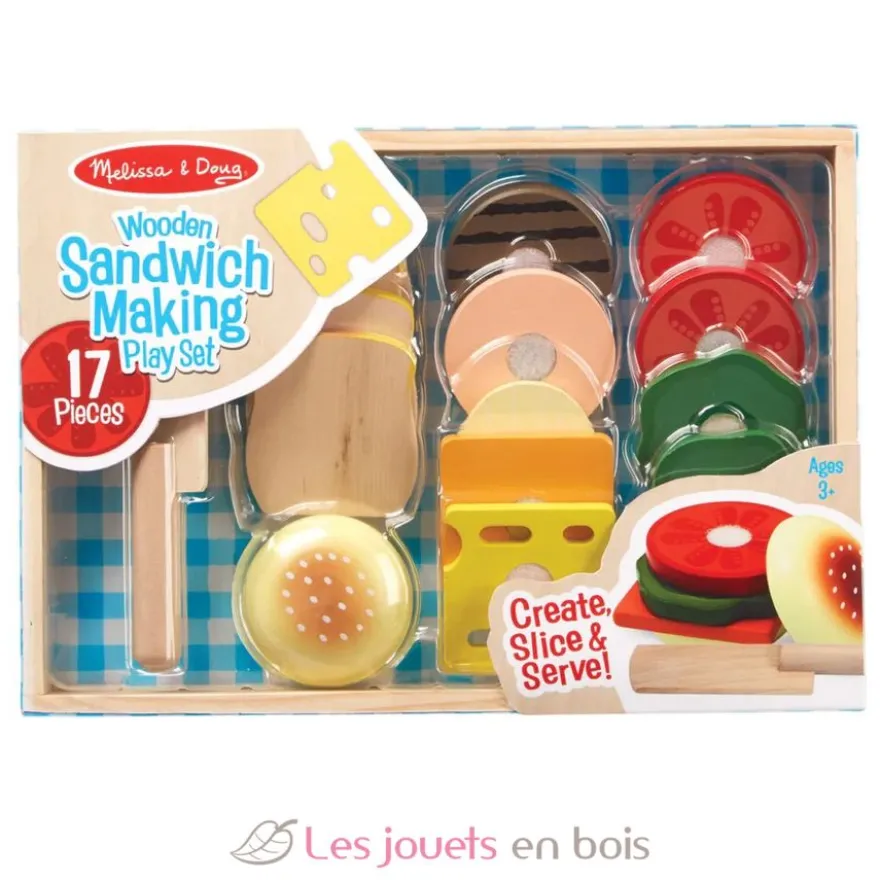 Ensemble de préparation de sandwichs - Melissa & Doug