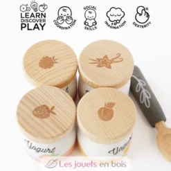 Ensemble de yaourts en bois - Le Toy Van