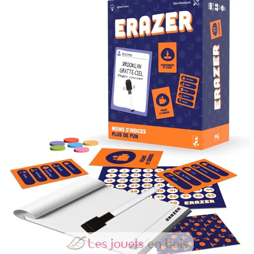 ERAZER jeu d'ambiance - Gigamic