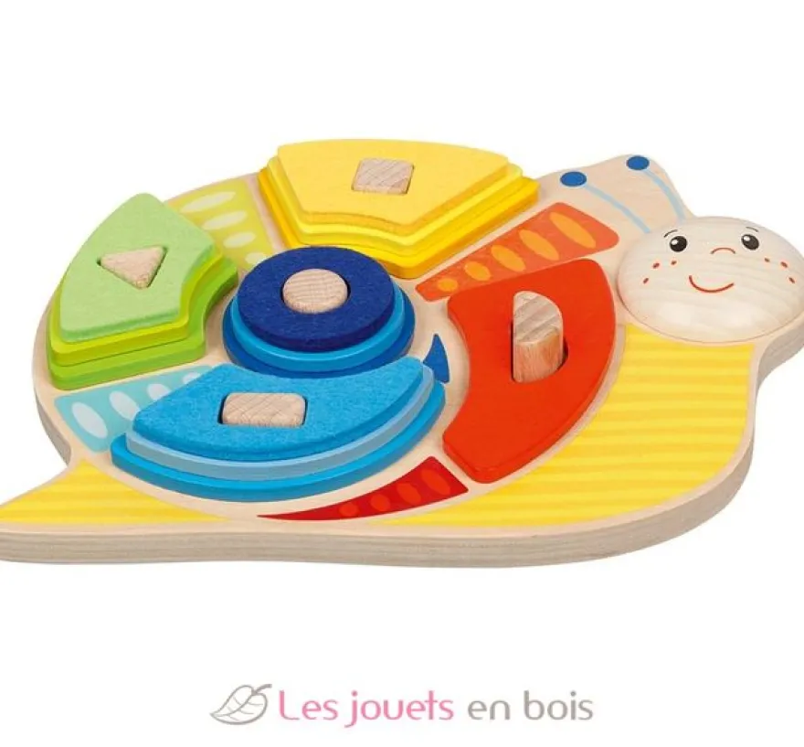 Escargot formes et couleurs - Goki