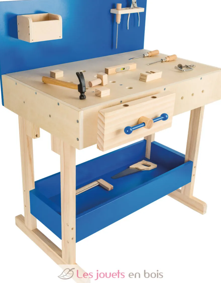 Etabli et outils pour enfants bleu - Small foot