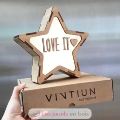 Etoile lumineuse personnalisable - Vintiun