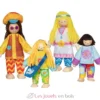 Famille de poupées flexibles Love - Goki