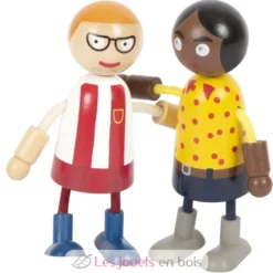 Famille de poupées souples avec bébé - Small Foot company