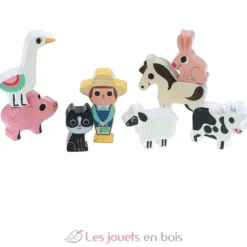 Ferme des formes Ingela P. Arrhenius rouge - Vilac
