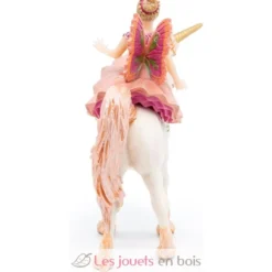 Figurine Ballerine sur sa licorne rose - Papo