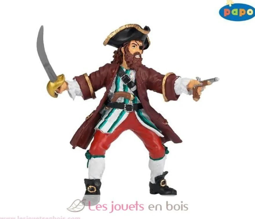 Figurine Barberousse rouge - Papo
