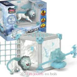 Figurine BattleCave araignée des ténèbres violet et noir - Schleich