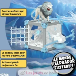 Figurine BattleCave araignée des ténèbres violet et noir - Schleich