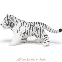 Figurine Bébé tigre blanc - Papo