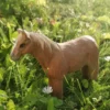 Figurine canard colvert en bois marron - Wudimals