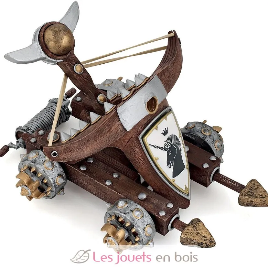 Figurine Catapulte lance flèches marron - Papo