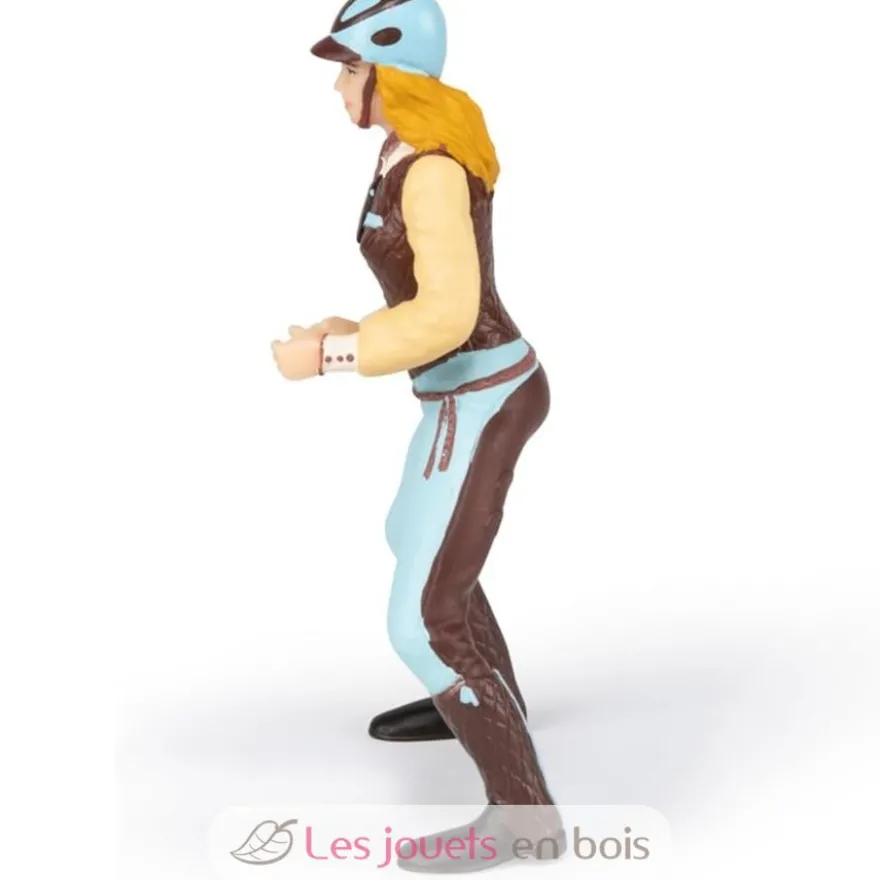 Figurine Cavalière adulte Fashion bleue - Papo
