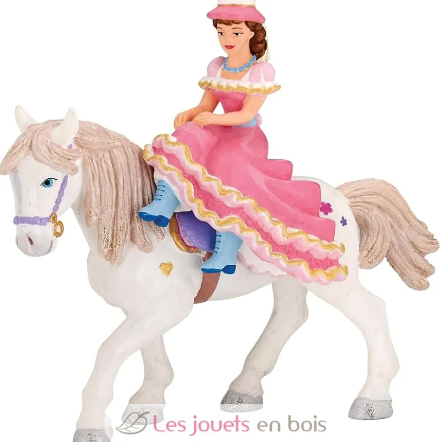 Figurine Cavalière au chapeau - Papo
