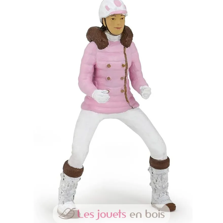 Figurine Cavalière Fashion hiver - Papo