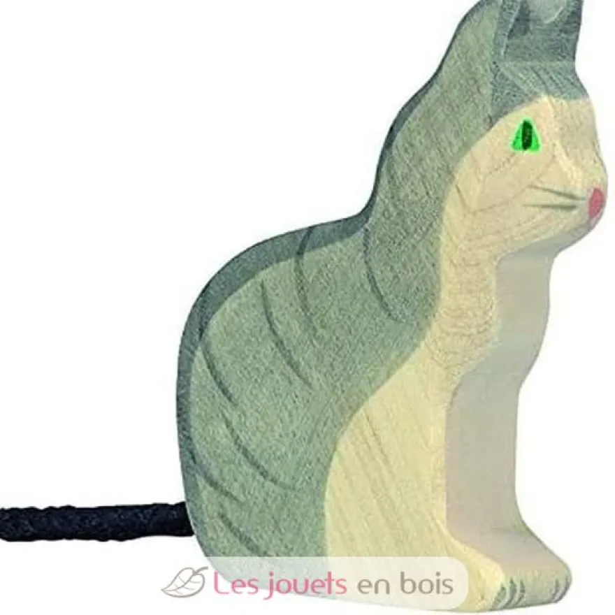 Figurine Chat - Holztiger
