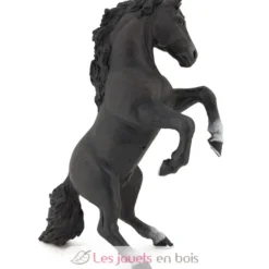 Figurine Cheval cabré noir - Papo