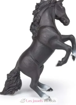 Figurine Cheval cabré noir - Papo