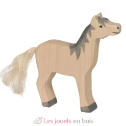 Figurine Cheval debout - Holztiger