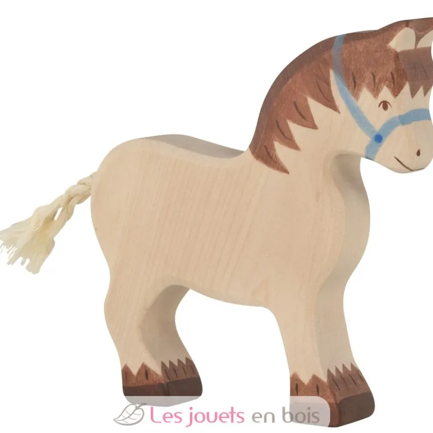 Figurine Cheval de trait - Holztiger