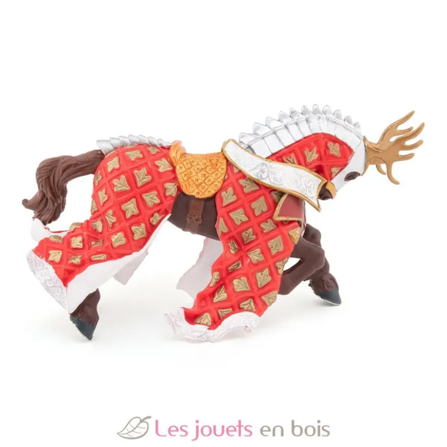 Figurine Cheval du maître cimier cerf - Papo