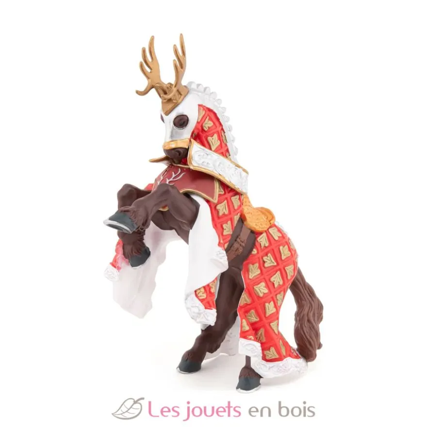 Figurine Cheval du maître cimier cerf - Papo