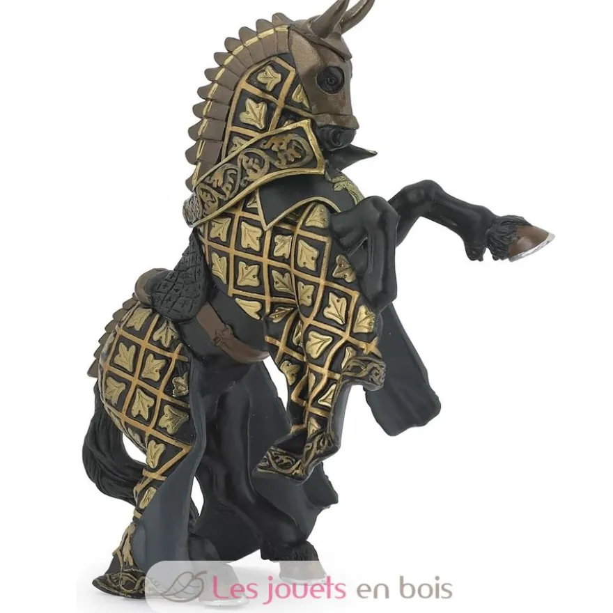 Figurine Cheval du maître des armes cimier taureau - Papo