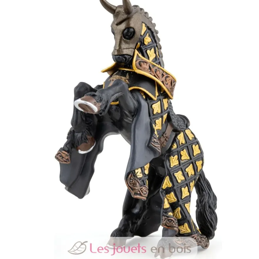 Figurine Cheval du maître des armes cimier taureau - Papo