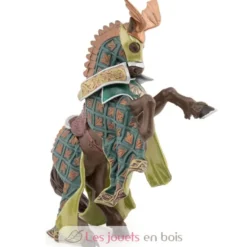 Figurine Cheval du maître des armes cimier dragon - Papo